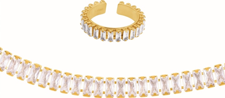 Produktbild Heideman Set Elara goldfarben (Edelstahl)