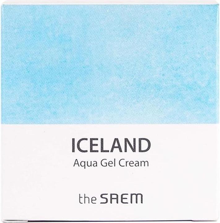 Actual product image The Saem Iceland Aqua Gel Cream moisturizing face cream 60ml (60 ml, 24h cream)