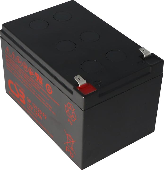Produktbild CSB Akku APC Ersatzbatterie Nr. 4 APC-RBC4, SCD4, APC RBC4 (12 V, 12 Ah)