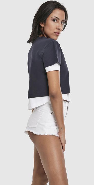Produktbild Urban Classics Ladies Full Double Layered Tee (XL)