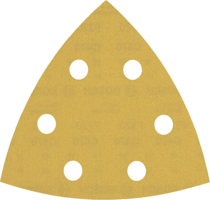 Produktbild Bosch Professional Zubehör EXPERT C470 Schleifpapier für Deltaschleifer, 93 mm, G 320, 50 Stück (320)