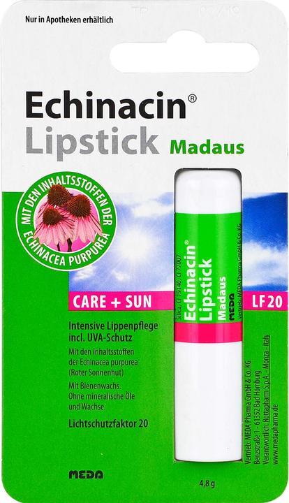 Actual product image Meda Pharma Echinacin Lipstick Care + Sun Intensive Lip Care LF20, 1 pc.