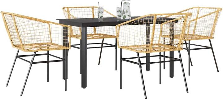 Produktbild vidaXL Garten Essgruppe (140 x 70 x 74 cm)