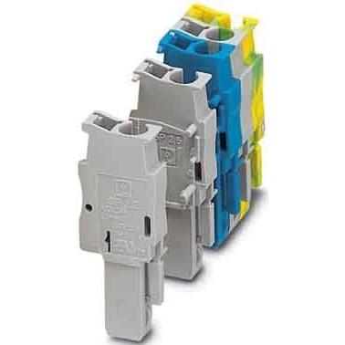 Phoenix Contact Phoenix SP 2.5/ 1-L GNYE Green,Yellow, Elektronikkabel + Stecker, Grün, Gelb