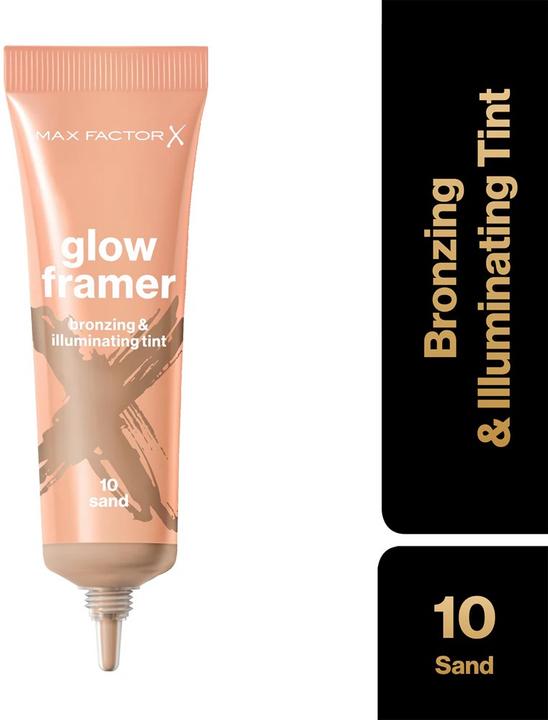Produktbild Max Factor GLOW FRAMER bronzing and highlighting tint #10-Sand 30 ml (#10-Sand, Bronzer, 30 ml)