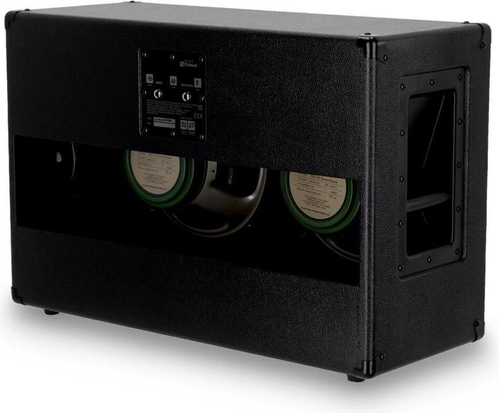 Produktbild Palmer Audio CAB 212 BX GBK - Gitarren Lautsprecherbox mit Celestion Greenback 2 x 12, Open-Back (Gitarre)