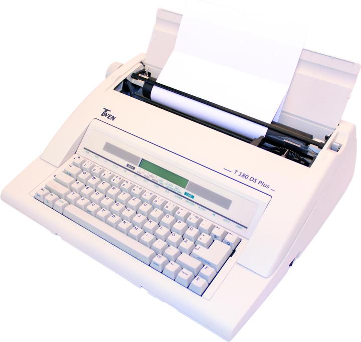 Actual product image Twen Typewriter 180 DS Plus