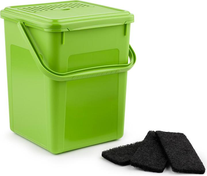 Image du produit Rotho Seau à compost avec charbon actif (9 l)