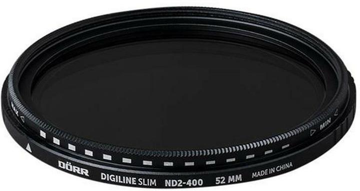 Dörr Graufilter Digiline Slim Variabler ND2-400 – 52 mm (52 mm, ND- / Graufilter, 52 mm)