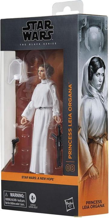 Produktbild Hasbro Star Wars Episode IV Black Series Actionfigur Princess Leia Organa 15 cm