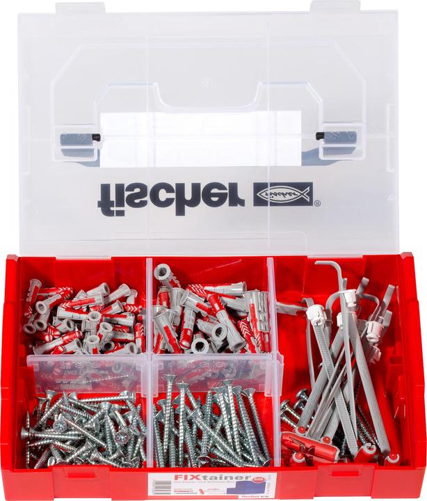 Produktbild Fischer 030189 SK SB-Karte, Inhalt Dübel SX 5 x 25, 20 x Spanplattenschraube 4 x 30 (200 Stk.)