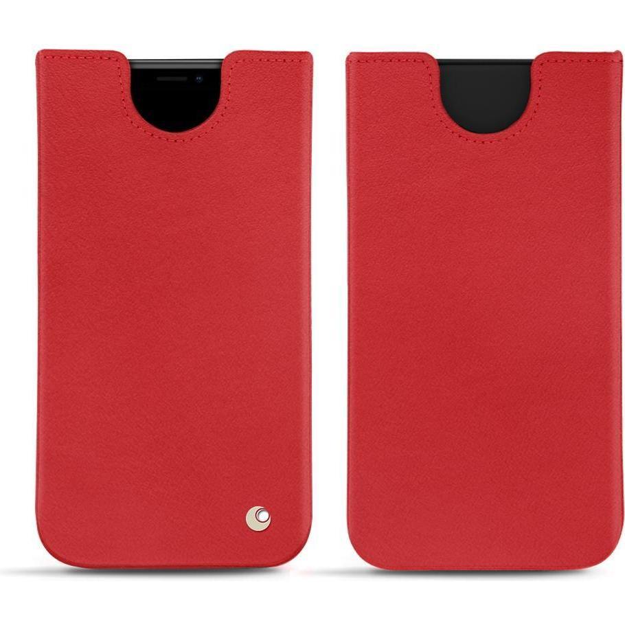 Noreve Lederschutzhülle (Apple iPhone XR), Smartphone Hülle, Rot