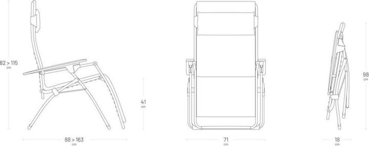 Produktbild Lafuma Futura Relaxsessel BEC BeComfort®
