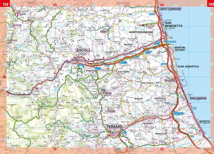 Actual product image Italy, Gross.Autoatlas 1:150.000, frey