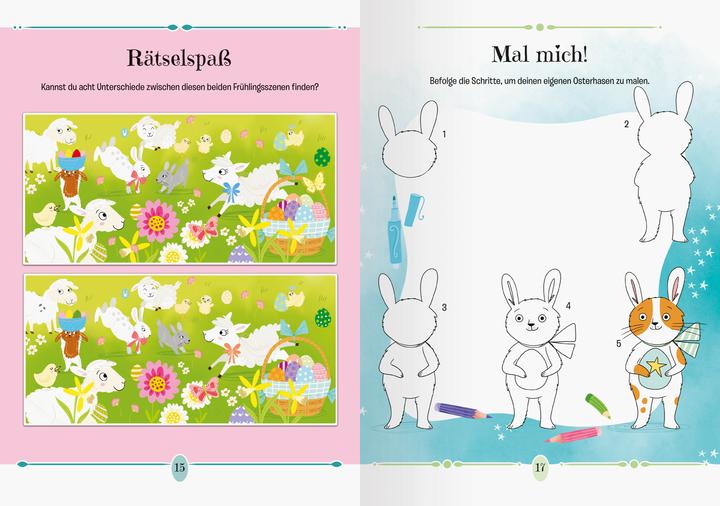 Actual product image Ravensburger Kreative Ostern! Malen und Rätseln