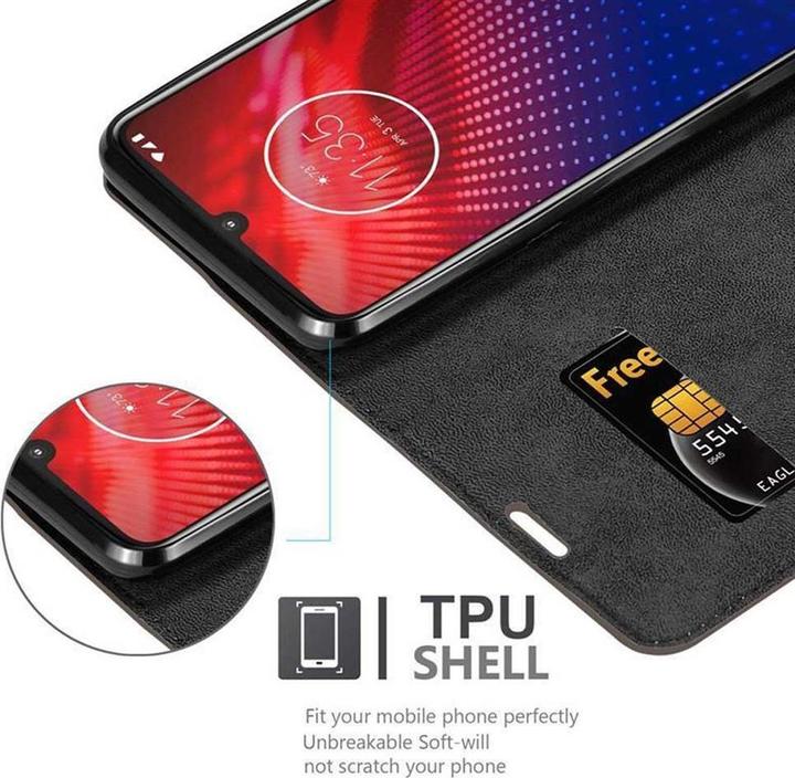 Image du produit Cadorabo Book Couverture magnétique invisible (Motorola Moto Z4)