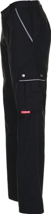 Actual product image Planam Canvas 320 workwear thermal trousers black size 48 (48)