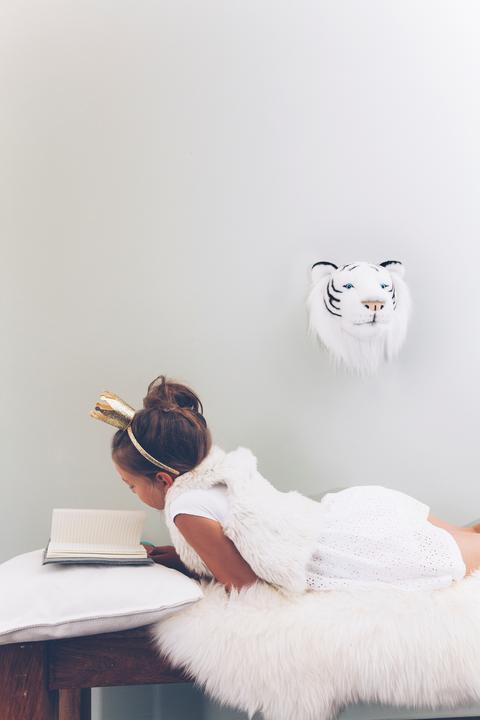 Actual product image Wild & Soft Animal head Tiger Albert