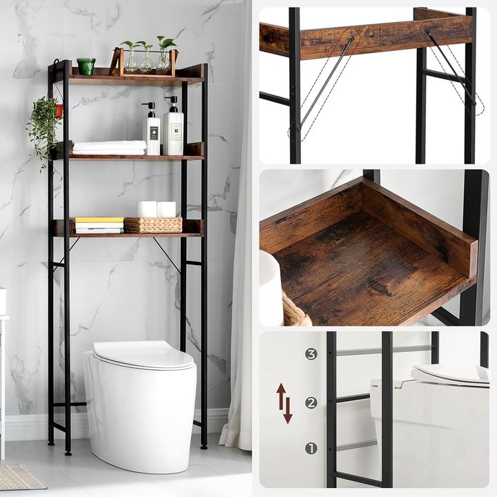 Immagine prodotto Vasagle Shelfy (63 x 25 x 165 cm)