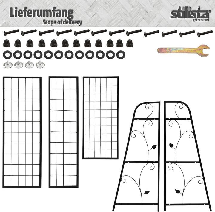 Produktbild Stilista Pflanzenregal, 3 Ablagefächer