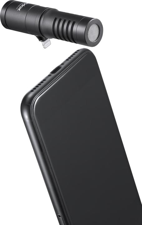 Actual product image Godox Compact Directional Microphone with Lightning Connector