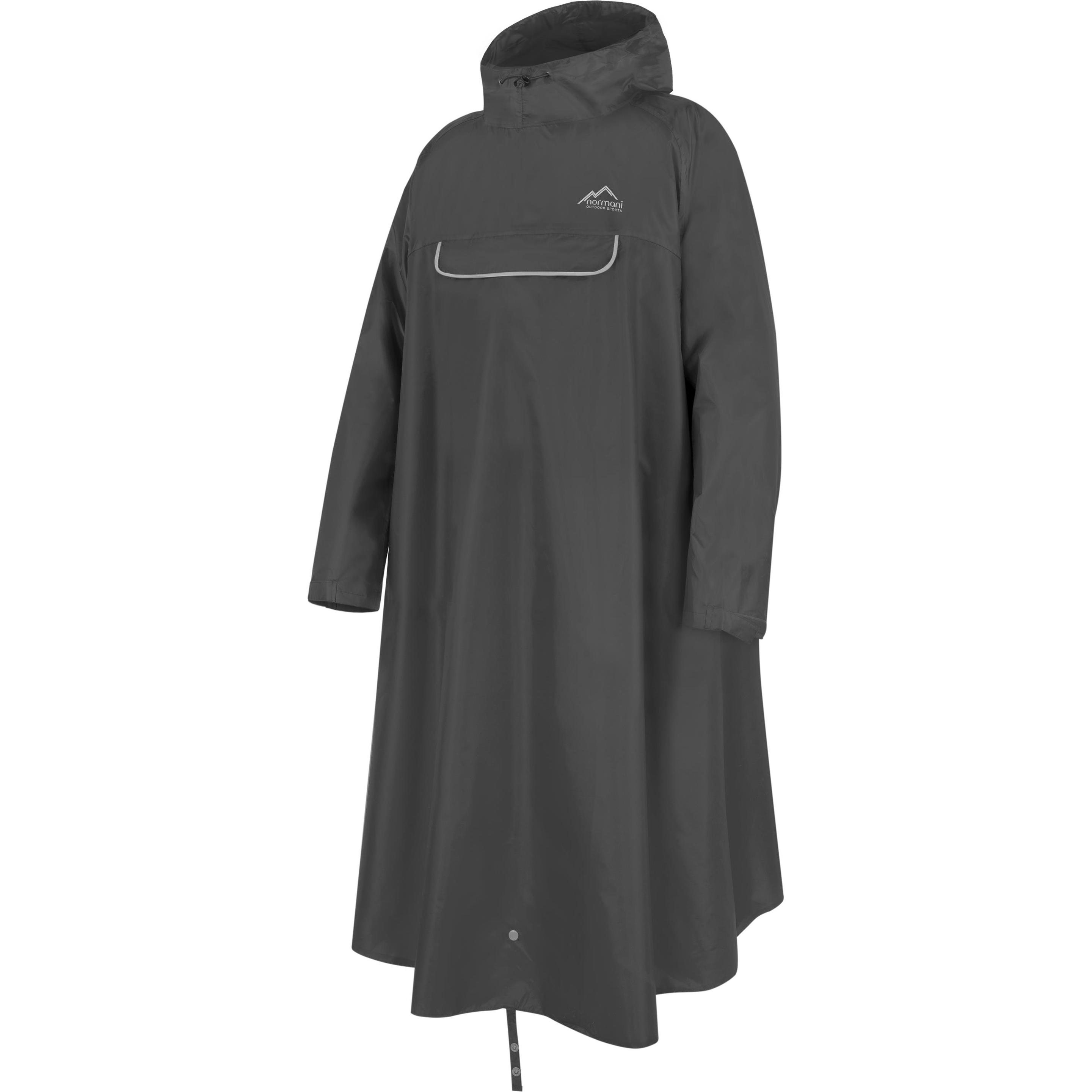 Thumbnail - Normani, Unisex, Jacke, Regenponcho Quibdó (52, 54), Grau, 52, 54