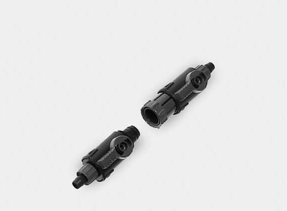 Image du produit Eheim Raccord rapide à double robinet pour tuyau 9/12