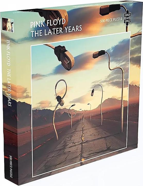 Actual product image Rock Saws Pink Floyd: The Later Years 500 Piece Jigsaw Puzzle (500 pieces)