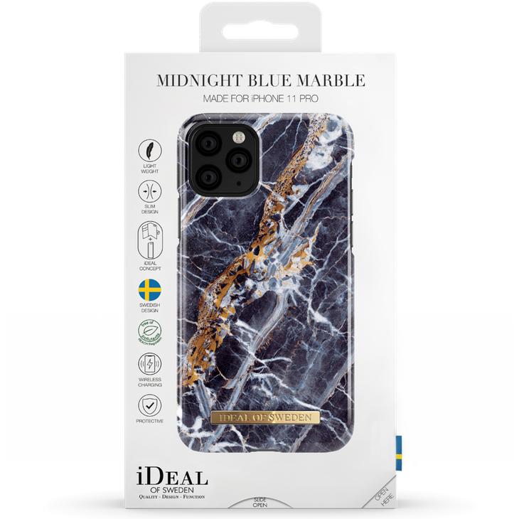 Thumbnail - iDeal Of Sweden Midnight Blue Marble (Apple iPhone 11 Pro), Smartphone Hülle, Blau