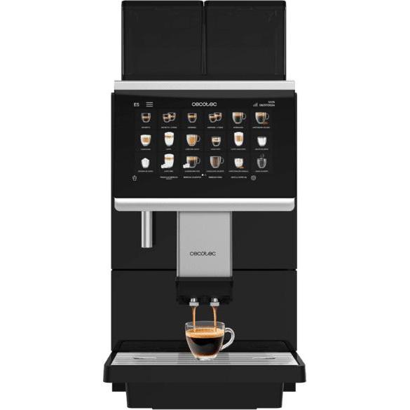 Cecotec Ekspres ciśnieniowy Profesjonalny komercyjny ekspres do kawy Cremmaet Lounge, Macchina da caffè automatica, Nero