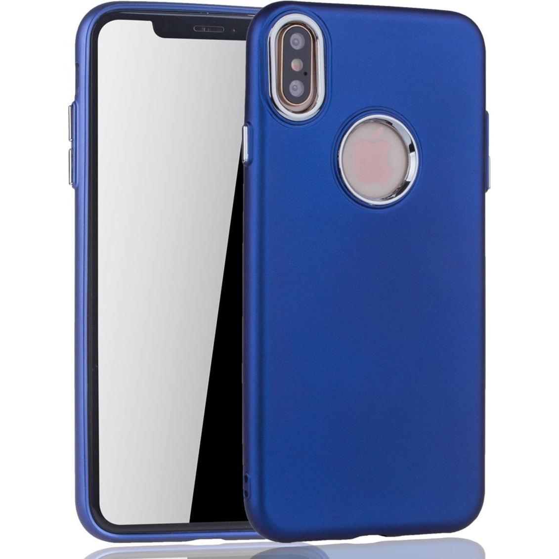 Thumbnail - König Design Apple iPhone XS Max Hülle Case Handy Cover Schutz Tasche Schutzhülle Bumper Blau (Apple iPhone XS Max), Sma...