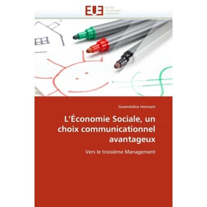 L'Économie Sociale, un choix communicationnel avantageux, Fachbücher