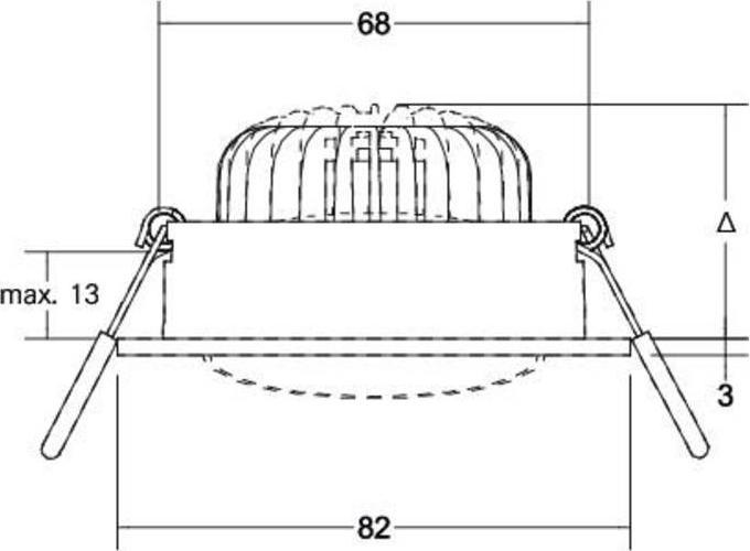 Produktbild Brumberg Einbaustrahler