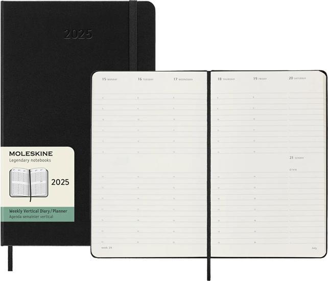 Produktbild Moleskine Wochenkalender (A5, Englisch)