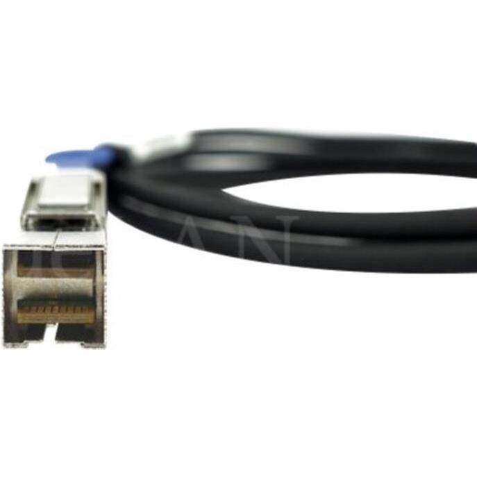 Thumbnail - CBO MiniSAS HD Kabel SFF-8644 3 Meter, Transceiver, Schwarz