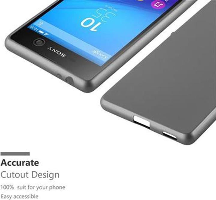 Image du produit Cadorabo Couverture métallique mate TPU (Sony Xperia M5)