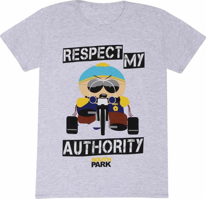 Produktbild Ubisoft Erwachsene Respektieren Sie meine Autorität Eric Cartman TShirt (M)
