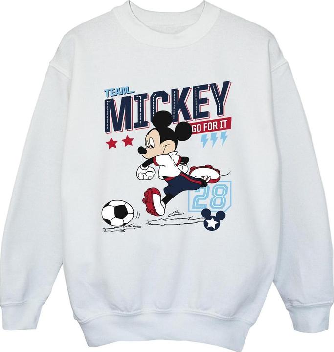 Produktbild Disney Mickey Mouse Team Mickey Football Sweatshirt Jungen (128)