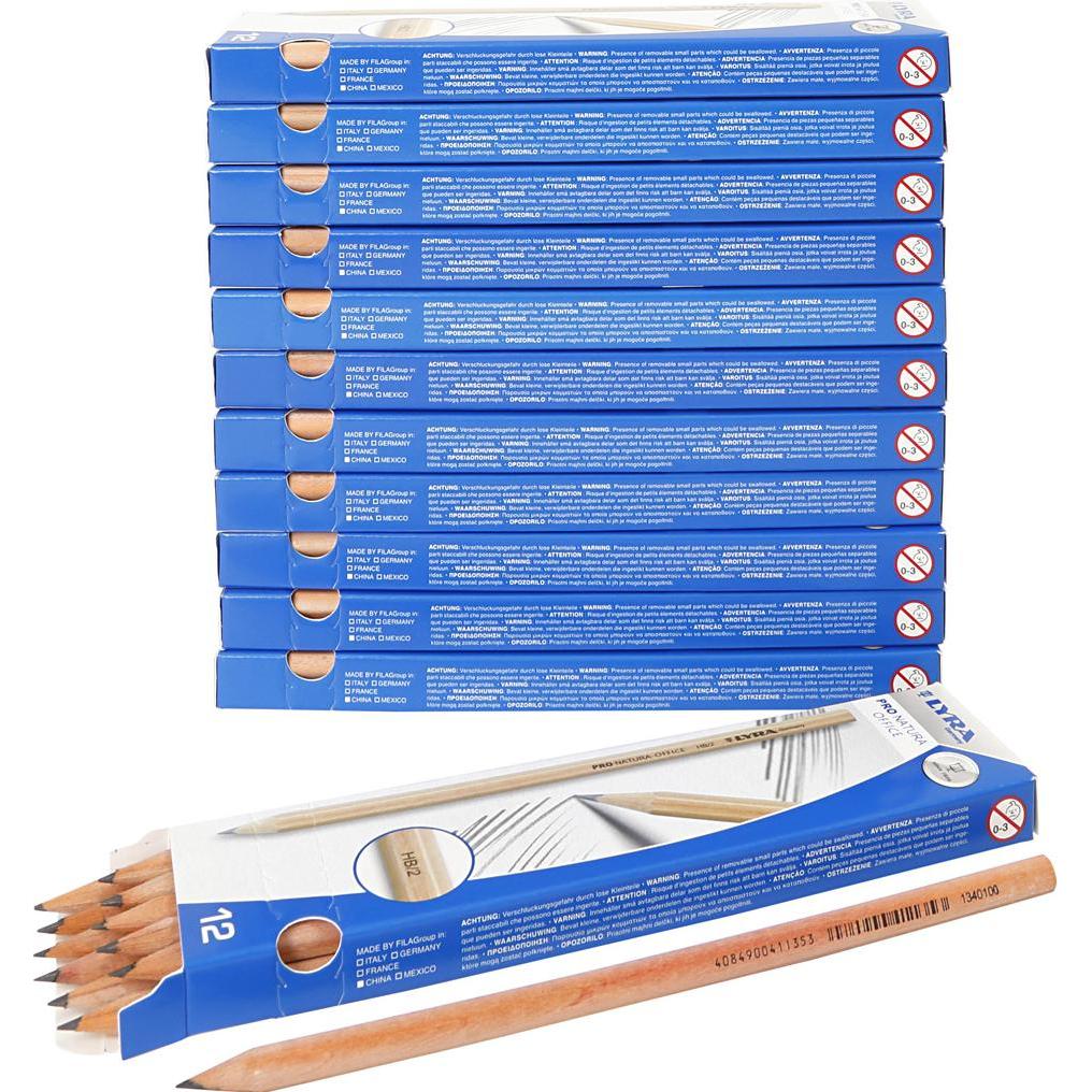 Lyra, Matite, School Pencils (2 mm, HB, 12x)