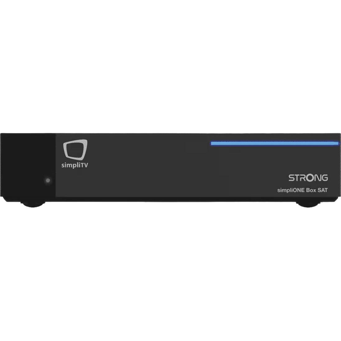 Strong SRT4150 simpliONE Box (16 GB, DVB-S), Ricevitore TV, Nero