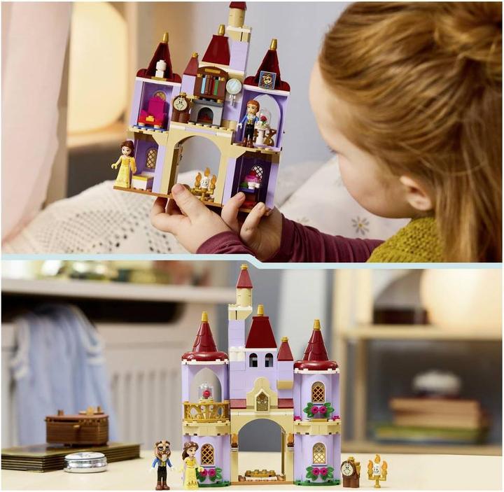 Actual product image LEGO The enchanted castle of Belle and the Beast (43289)