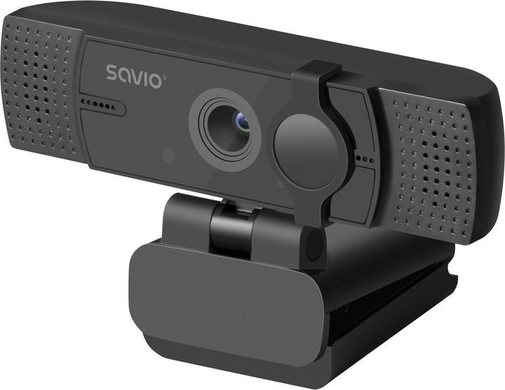 Actual product image Savio CAK-05 Webcam 3 7 MP 2560 x 1440 Pixel USB Schwarz (3.70 Mpx)