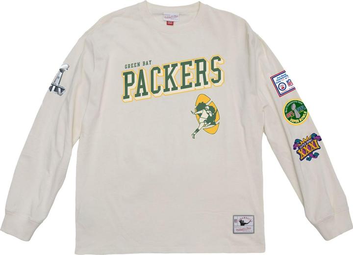 Mitchell & Ness NFL Longsleeve Shirt Green Bay Packers - S