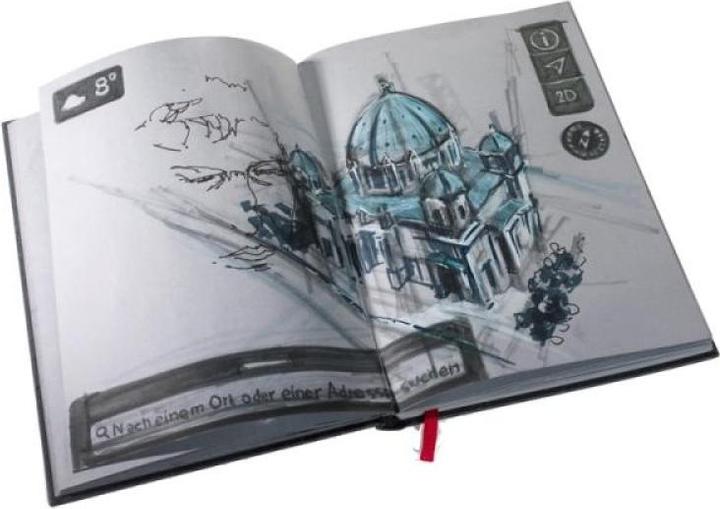 Image du produit Hahnemühle The Grey Book A 5 portrait 80 pages 120 g (A5, Couverture rigide)