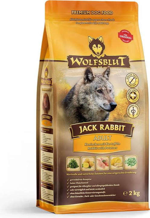 Produktbild Wolfsblut Jack Rabbit (Adult, 1 Stk., 2000 g)