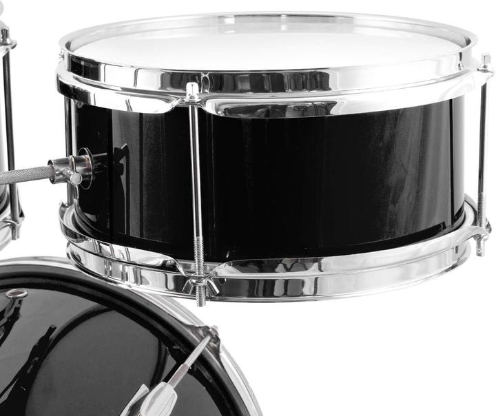 Produktbild Tiger Junior Drumkit für Anfänger, 3-teilig mit Snare, Tom, Basstrommel, Becken und Zubehör (Acoustic-Drum)