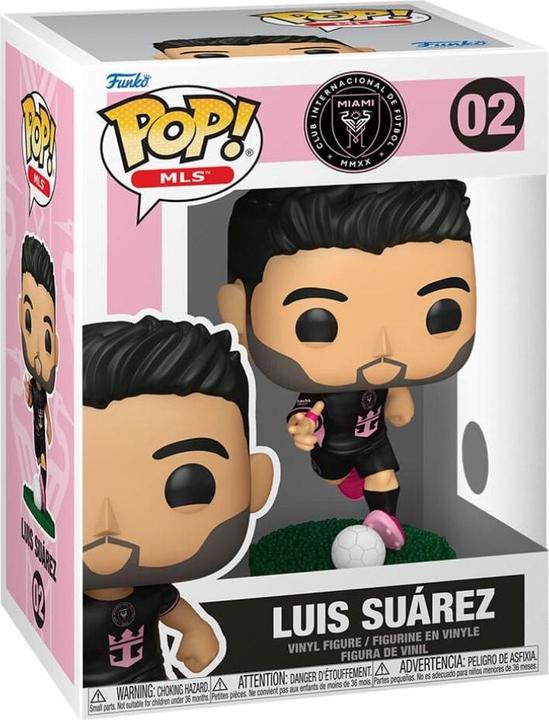 Image du produit Funko POP! MLS Inter Miami: Luis Suarez (Away)