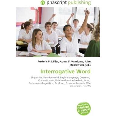 Interrogative Word, Fachbücher