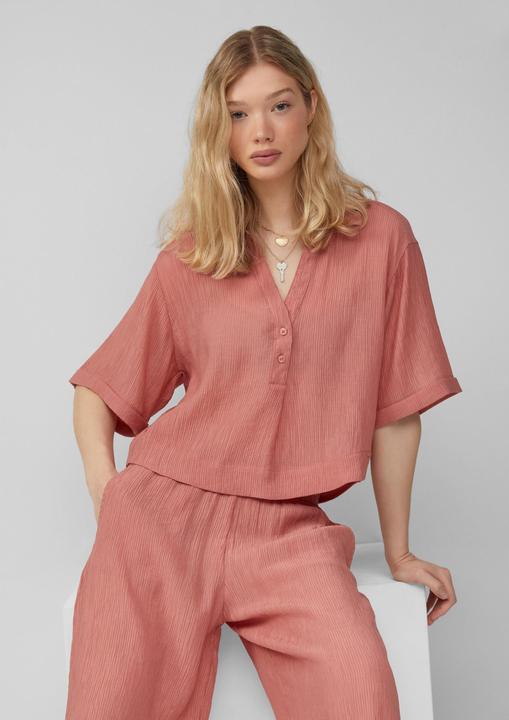 Actual product image S.Oliver Bluse Strukturierte Bluse aus Viskosemix (40)
