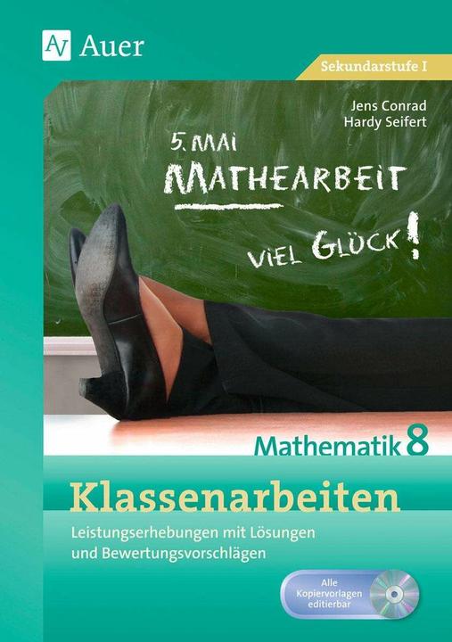 Produktbild Klassenarbeiten Mathematik 8 (Deutsch, Hardy Seifert, Jens Conrad, 2019)
